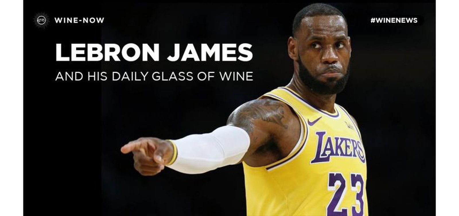 Lebron James ดาวเด่น NBA เผยเหตุผลที่ต้องดื่มไวน์ทุกวัน
