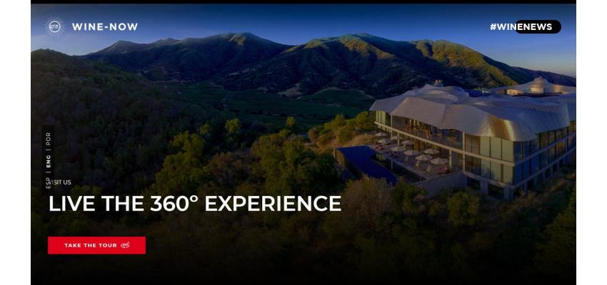 Winery ใน Chile เปิดตัว Virtual Tour 360 องศา