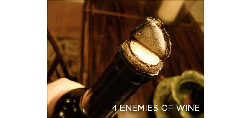 4 ศัตรูตัวฉกาจของไวน์
