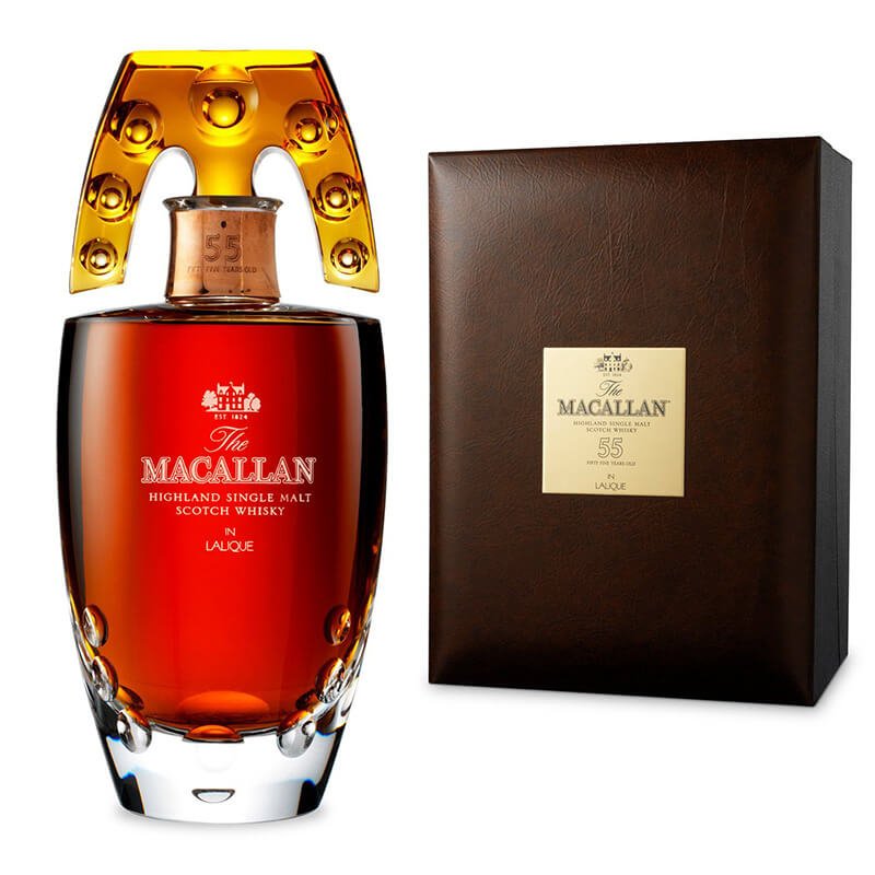 The Macallan 55 Year Old Lalique Crystal Decanter