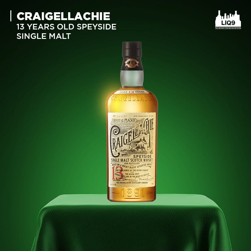 CRAIGELLACHIE 13 YEARS OLD SPEYSIDE SINGLE MALT