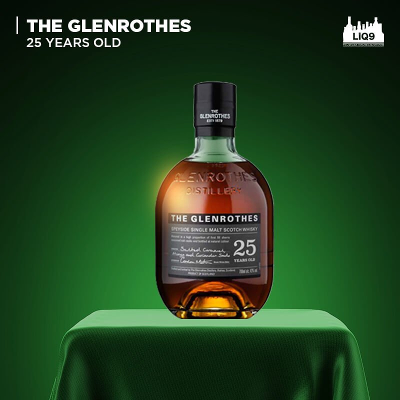 THE GLENROTHES 25 YEARS OLD