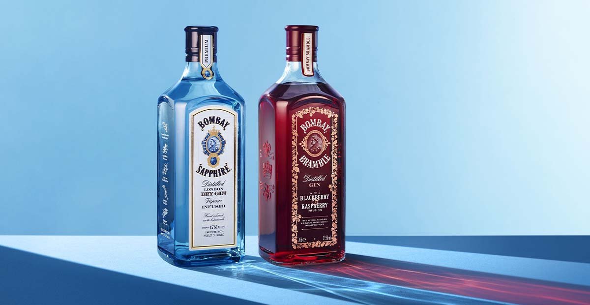 Bombay Sapphire and Bramble Gin