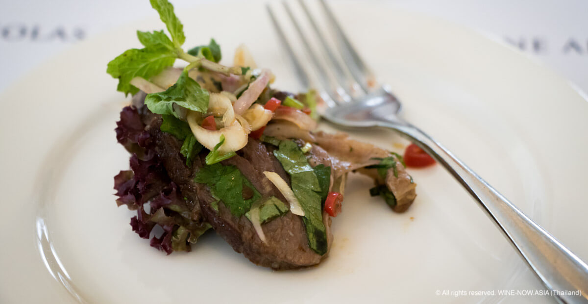 Roasted Duck with Spicy Lemon Grass Salad