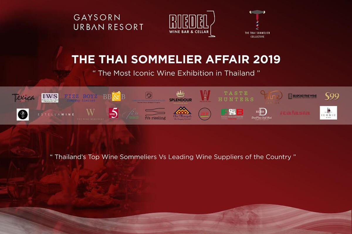 The Thai Sommelier Affair 2019 Banner