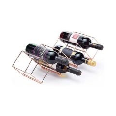 BarCraft Wine Rack Stackable Copper Finish