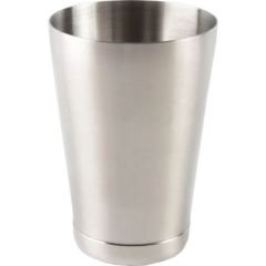 The 4 Barmen  Weighted Boston Shaker Can (Brushed Silver) (500 ml)