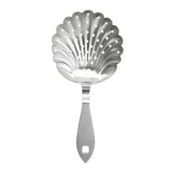 Shell Julep Strainer - Stainless Steel