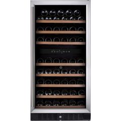 Temptech Collection Classic Dual Zone 100 Bottle (Steel) (Wine Cabinets)