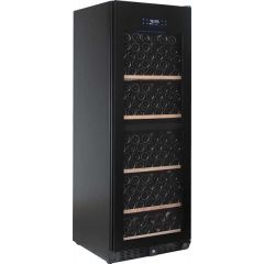 Temptech Collection Elegance Dual Zone 250 Bottle (Black) (Wine Cabinets)