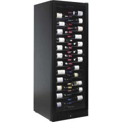Temptech Collection Copenhagen Single Zone 143 Bottle (Black) (Wine Cabinets)