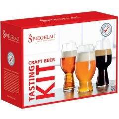 Spiegelau Craft Beer Glass Tasting Kit Set of 3 (Glassware)