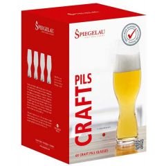 Spiegelau Craft Beer Pilsner Glass Set of 4 (Glassware)