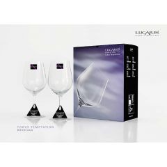 Lucaris Tokyo Temptation Bordeaux Glass (625 ml) ( Pack 2 piece)