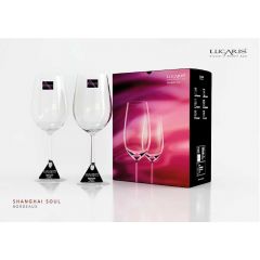 Lucaris Shanghai Soul Bordeaux Glass (755 ml) ( Pack 2 piece)