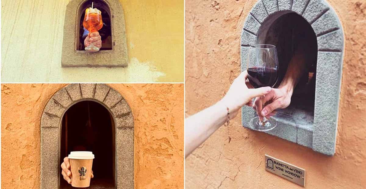 รู้จักกับ Wine Windows วัฒนธรรมเก่าแก่ของอิตาลี