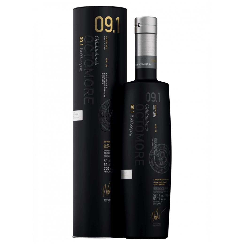 BRUICHLADDICH OCTOMORE 09.1 SUPER HEAVILY PEATED