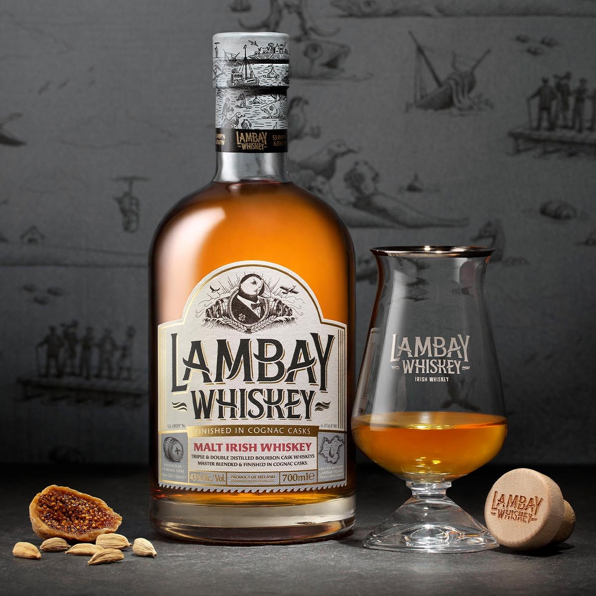 Lambay Blended Malt Whiskey