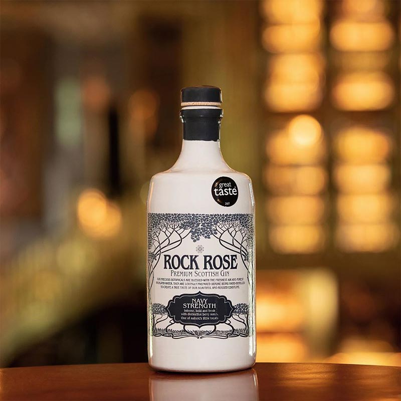 ROCK ROSE NAVY STRENGTH EDITION GIN